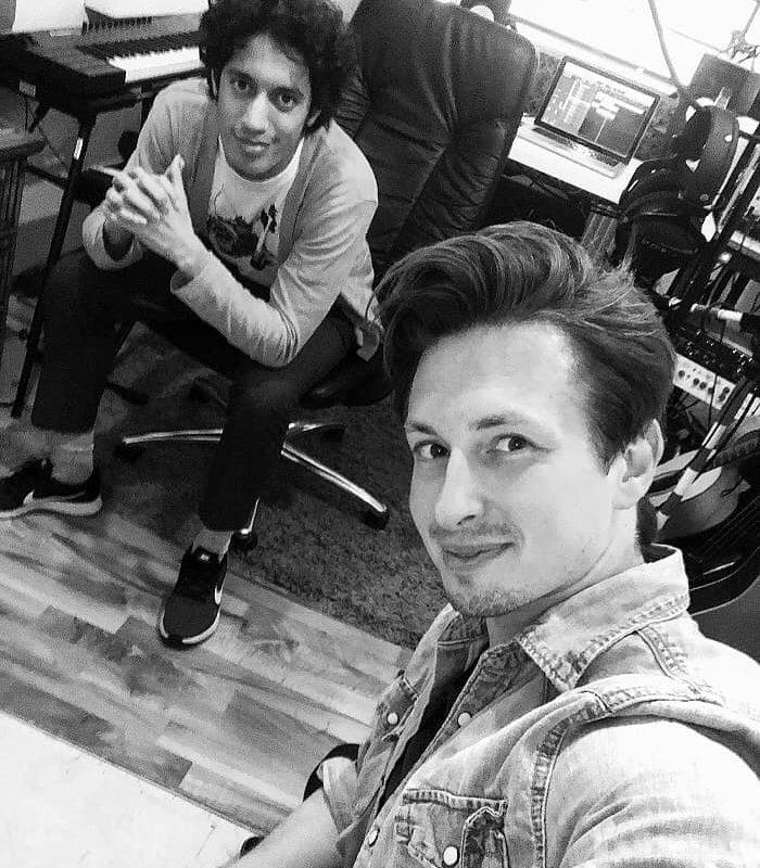 Ein weiterer Tag im Studio! Arbeiten mit @ diggi.tv auf meinem Album "Unfinished" ....