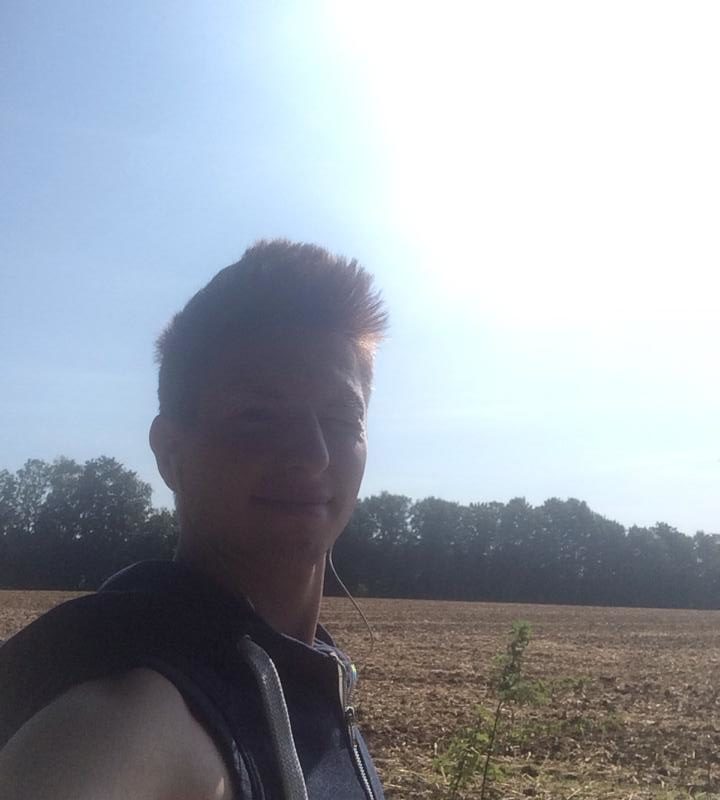 Endlich wieder joggen! Was ein schöner Tag !!! :)
