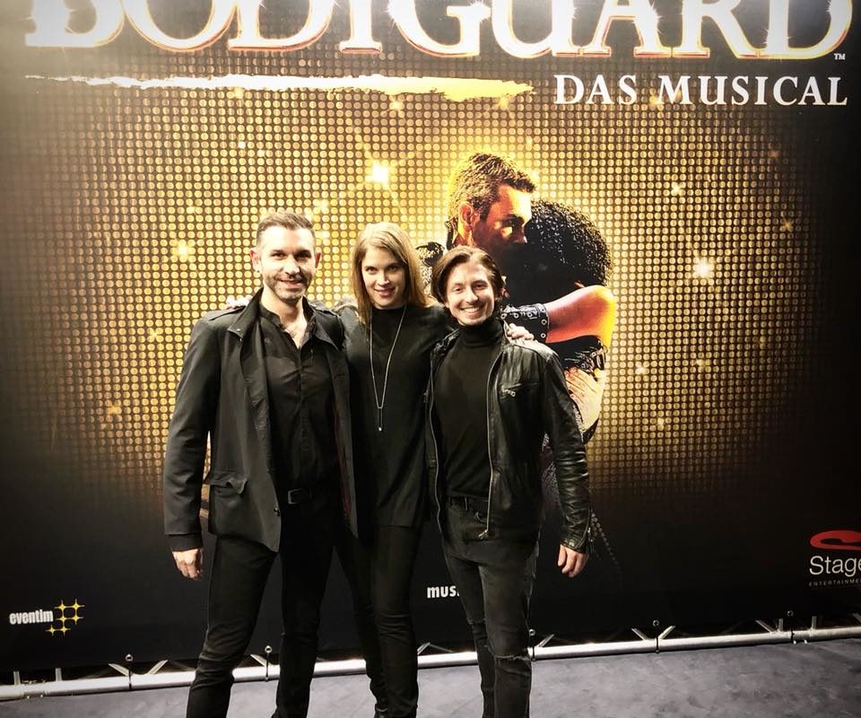 Wir hatten letzte Nacht eine großartige Zeit in „Bodyguard Das Musical“ und mit diesen beiden hat Jonna ...